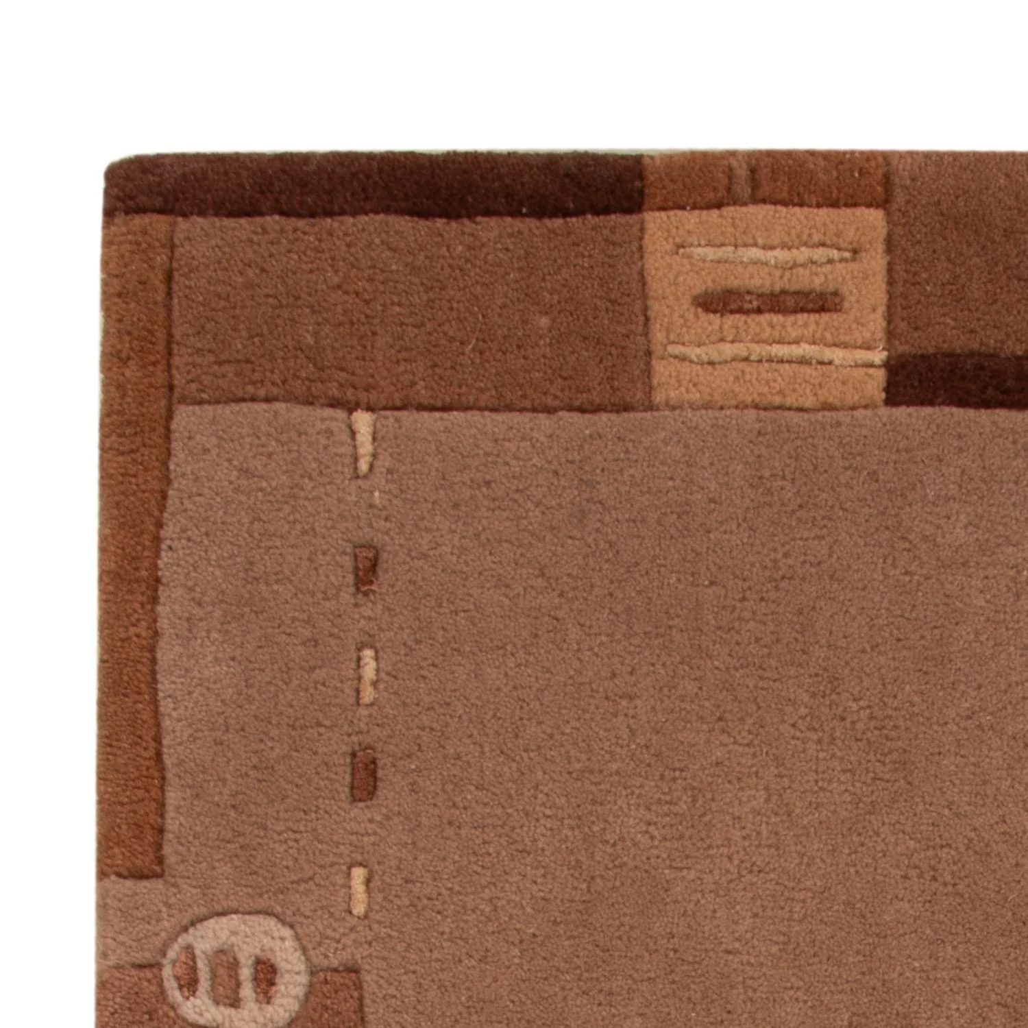 Nepal Teppich - 90 x 60 cm - braun - Image 3