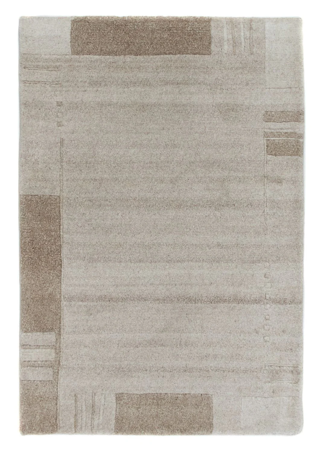 Nepal Teppich 90x60cm - Wollteppich
