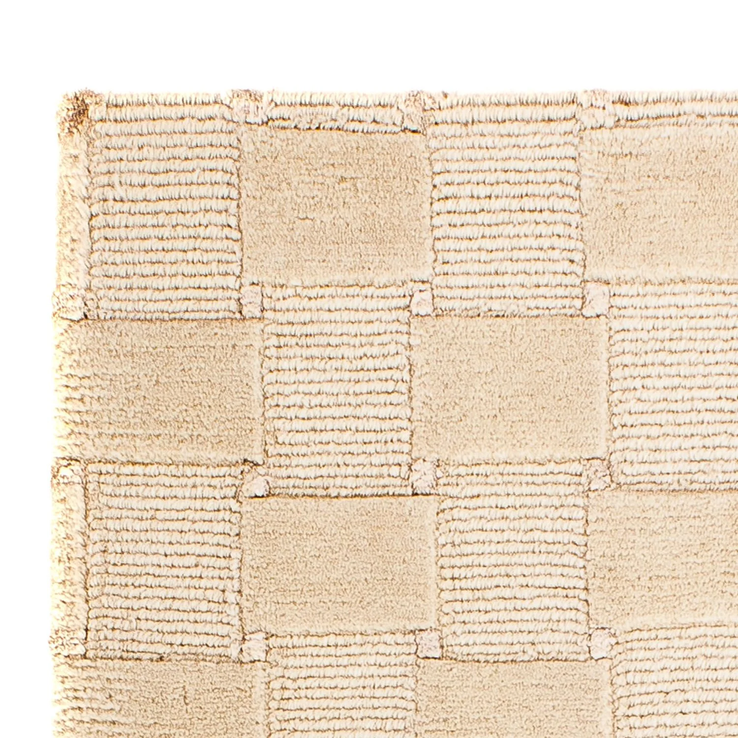 Nepal Teppich 90 x 60 cm - beige - Image 3