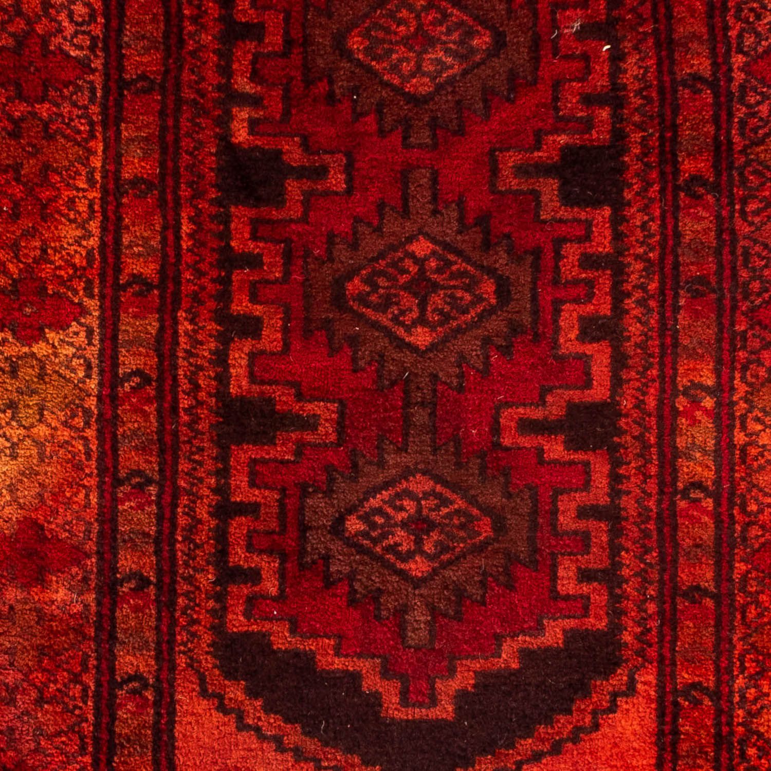 Orientteppich 103 x 70 cm - dunkelrot - Image 2