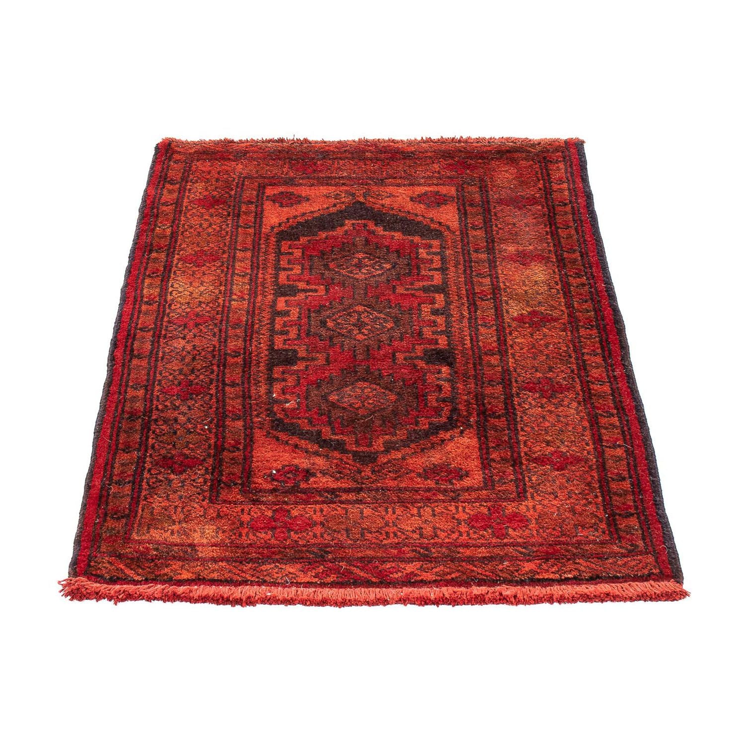 Orientteppich 103 x 70 cm - dunkelrot - Image 5