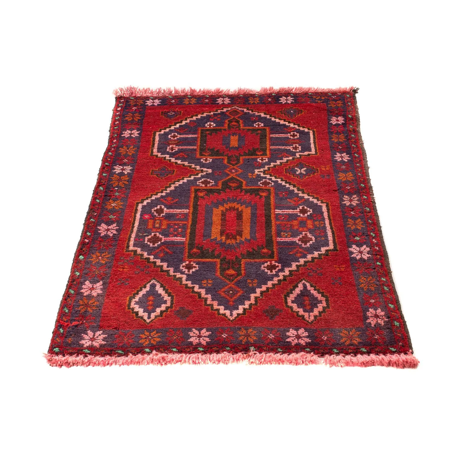 Orientteppich 125 x 87 cm - dunkelrot - Image 5