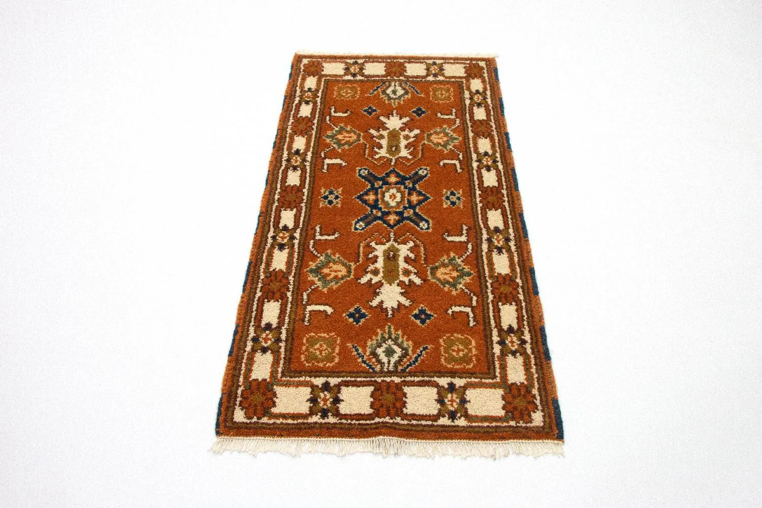 Orientteppich 126 x 62 cm - rost - Image 4