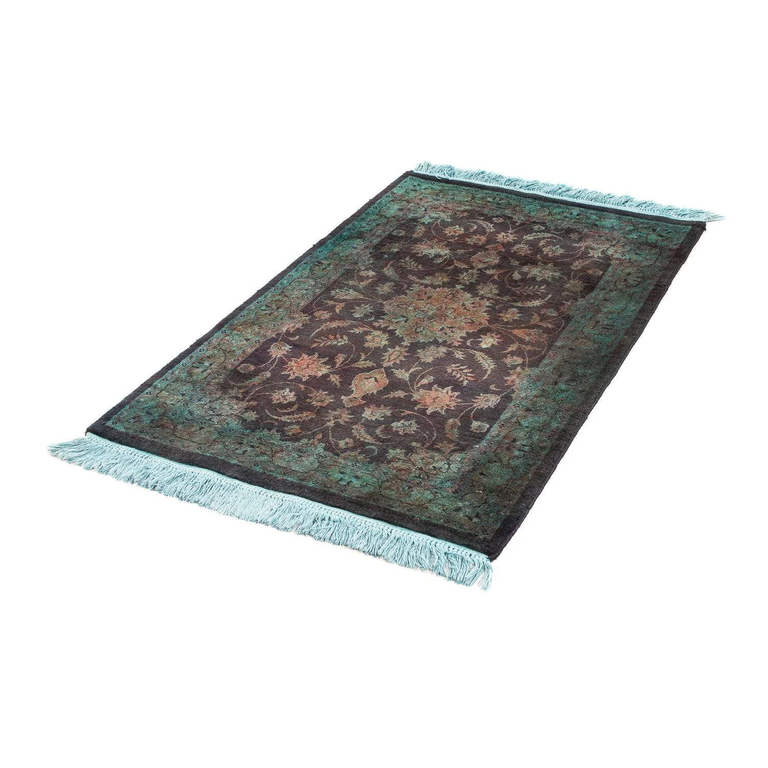 Orientteppich 130 x 76 cm - hellblau - Image 5