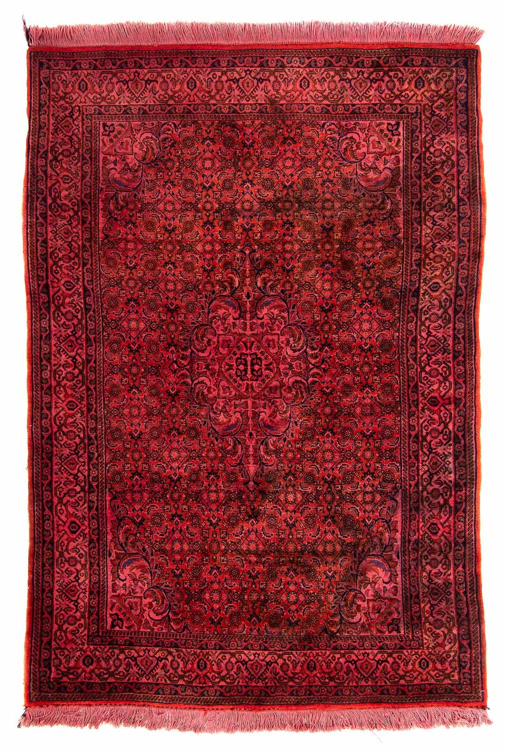 Orientteppich 176 x 113 cm - hellrot