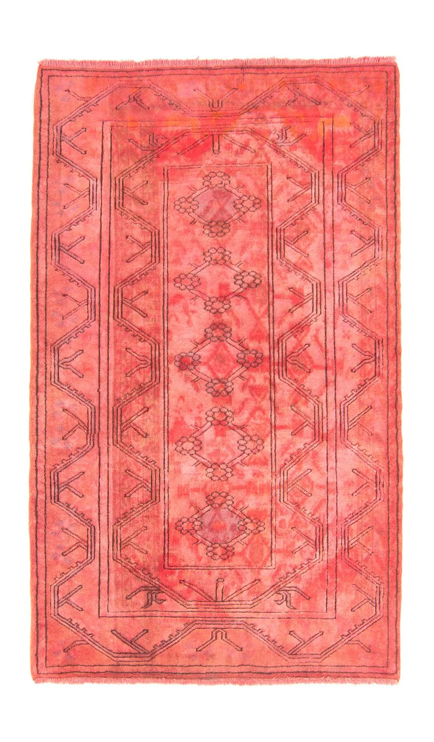 Orientteppich 190 x 120 cm - hellrot