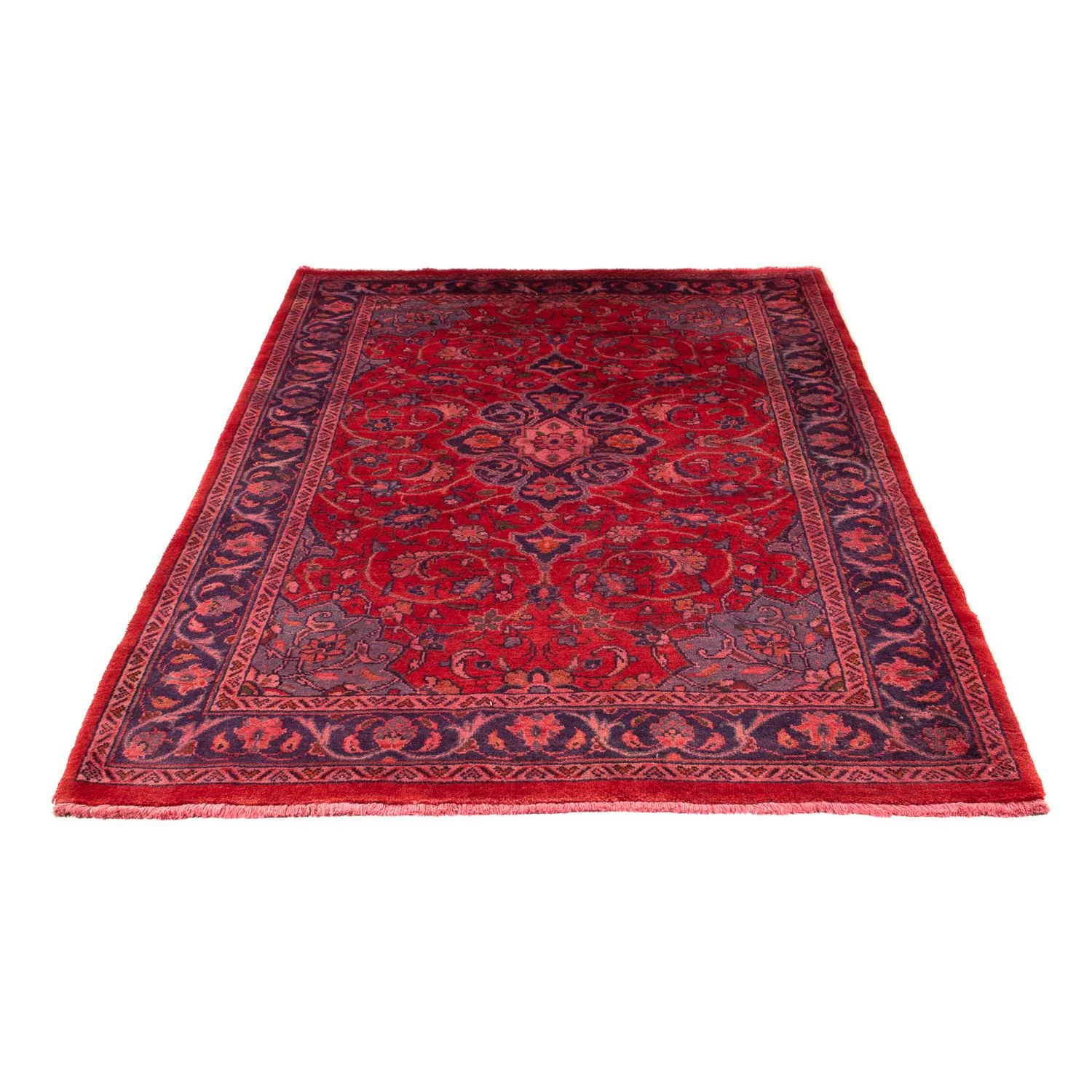 Orientteppich 208 x 135 cm - dunkelrot - Image 5