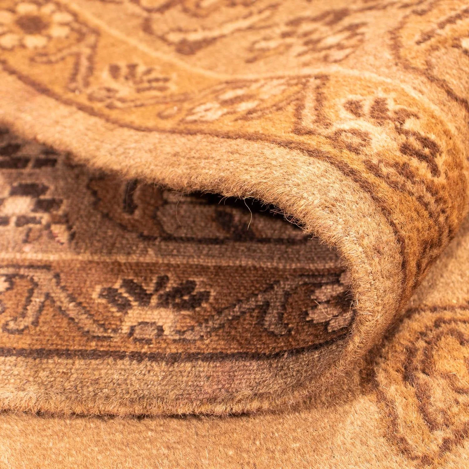 Orientteppich 213 x 150 cm - dunkelbeige - Image 4
