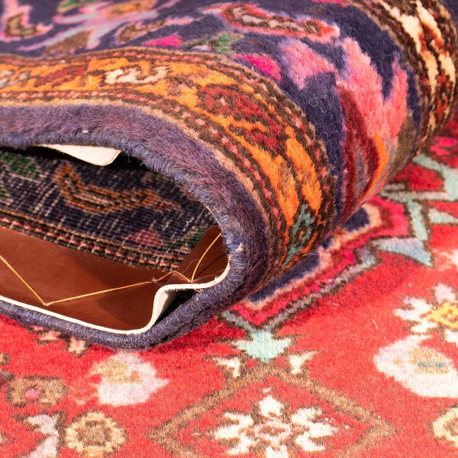 Orientteppich 222 x 128 cm - hellrot - Image 4