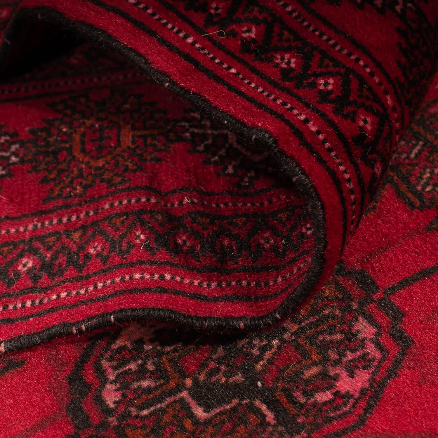 Orientteppich 280 x 106 cm - dunkelrot - Image 4