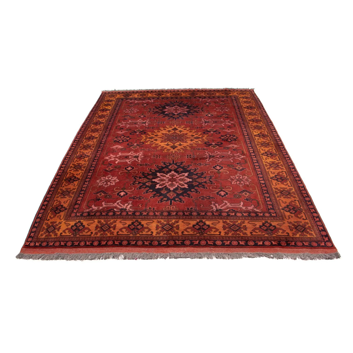 Orientteppich 313 x 210 cm - dunkelrot - Image 5