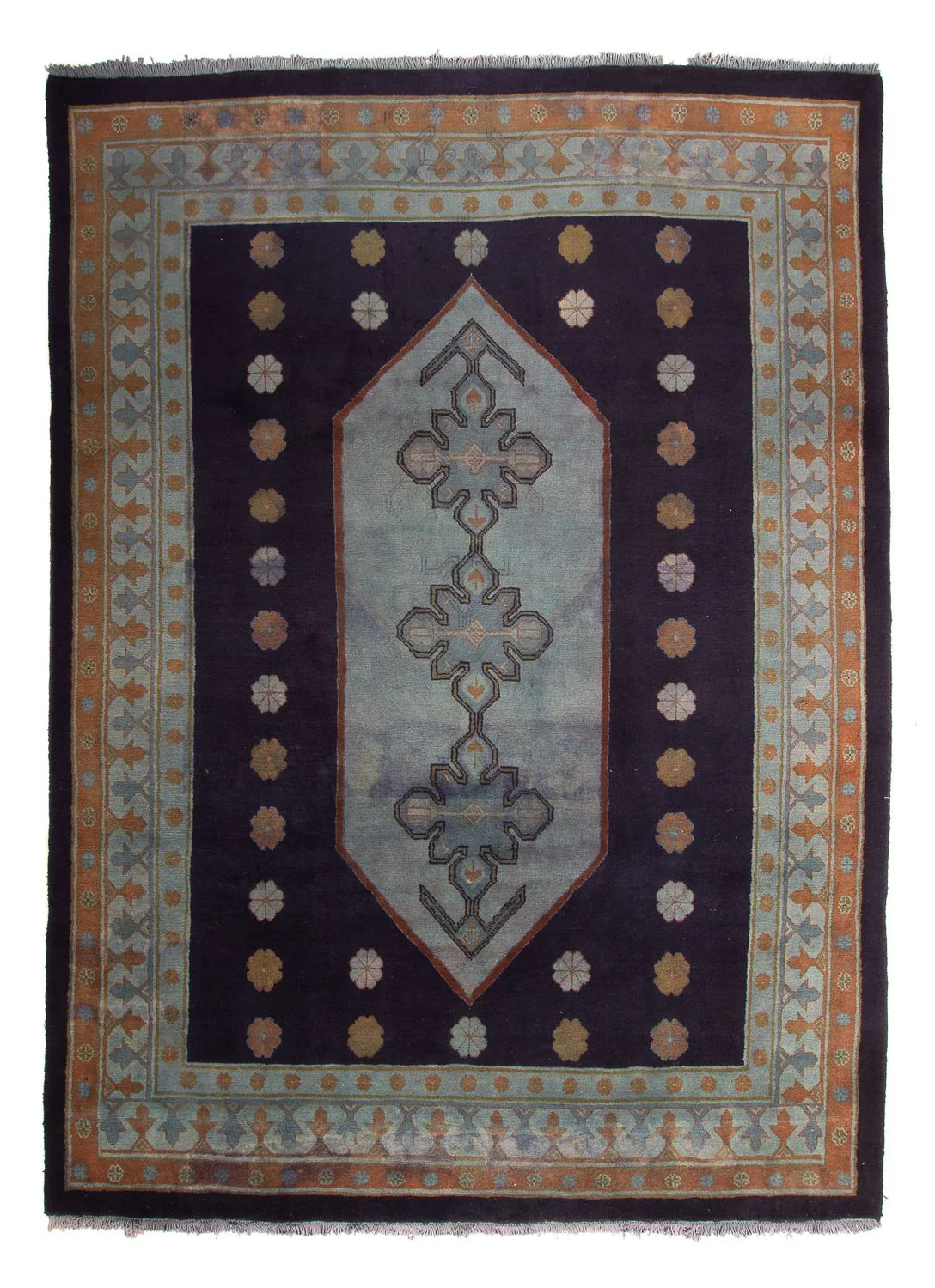 Orientteppich 325 x 245 cm - dunkelblau
