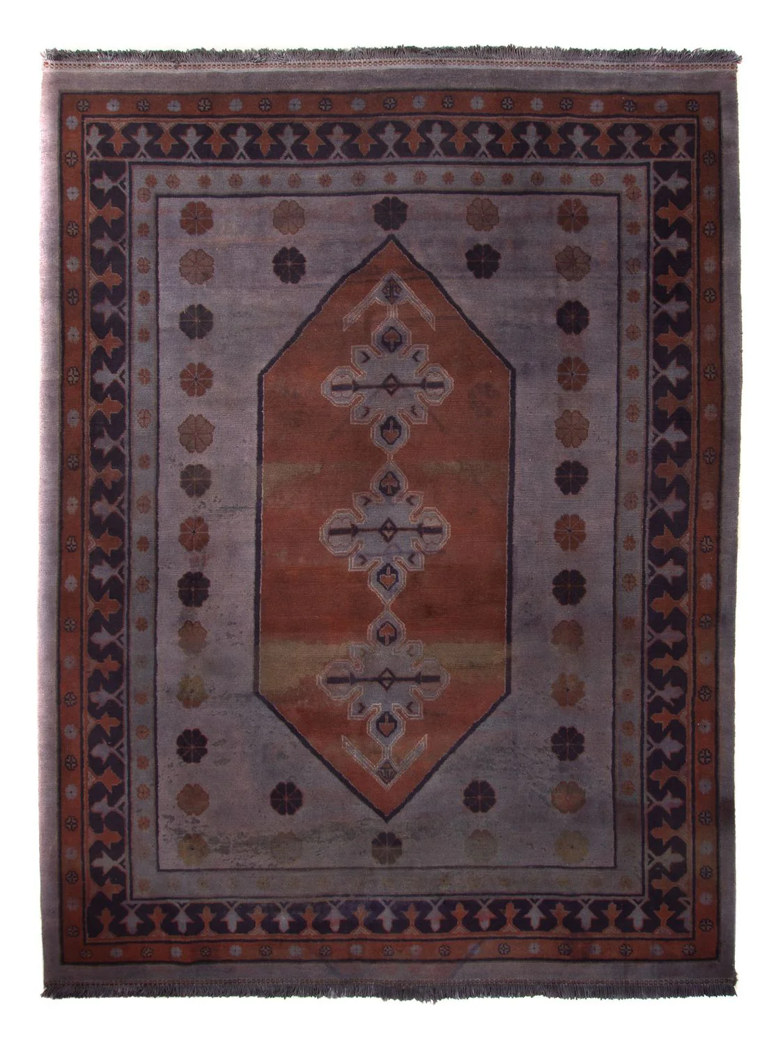 Orientteppich 340 x 250 cm - dunkelbraun