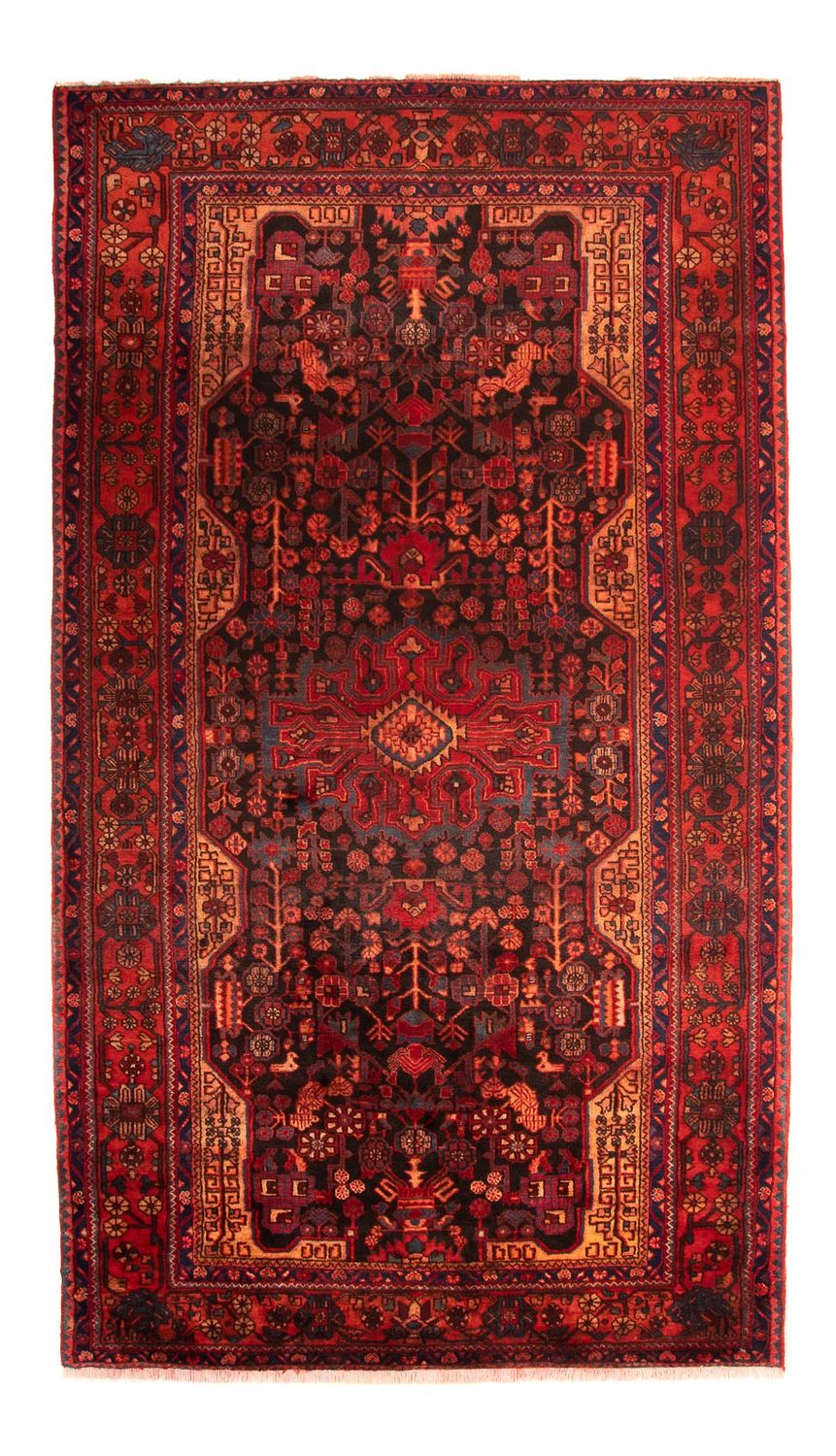 Orientteppich 348 x 185 cm - dunkelrot
