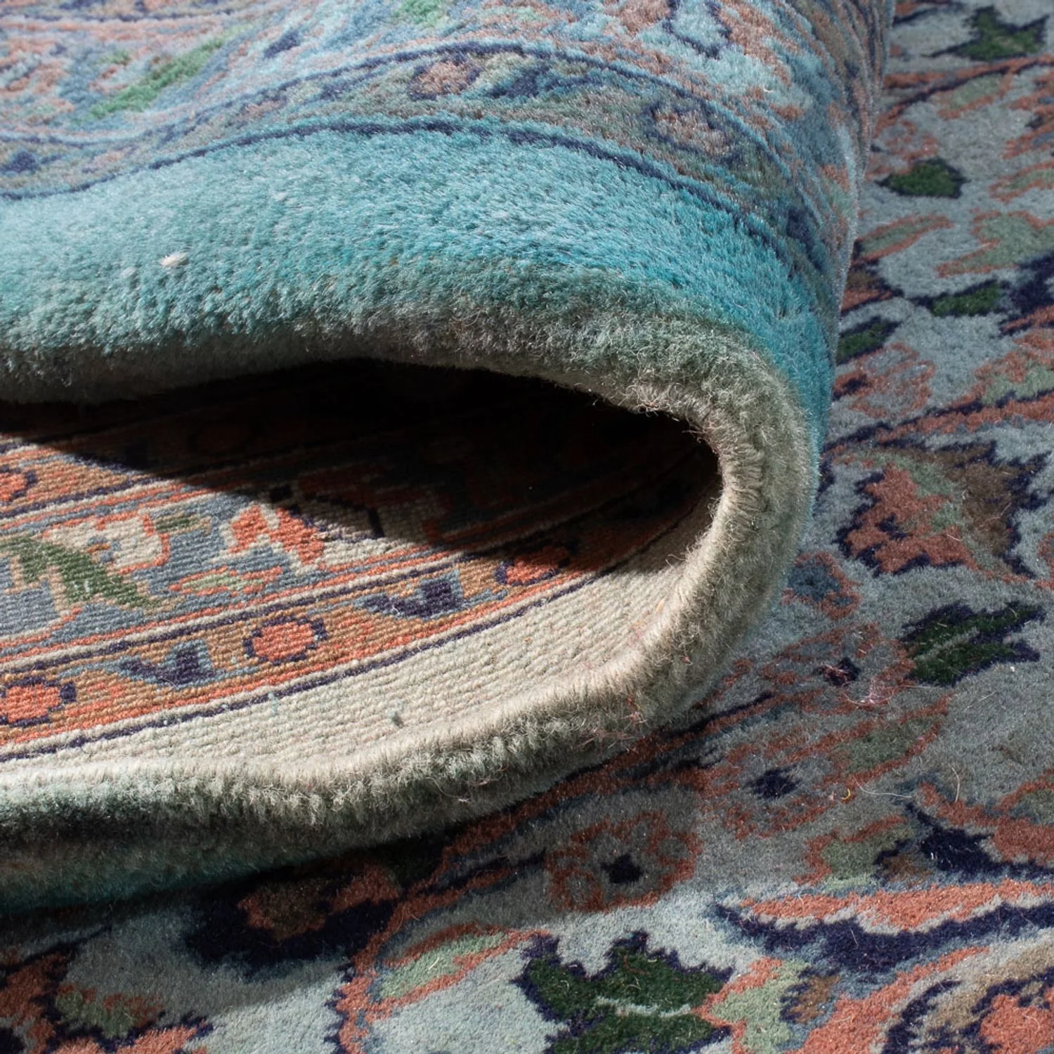 Orientteppich - 380 x 280 cm - türkis - Image 4