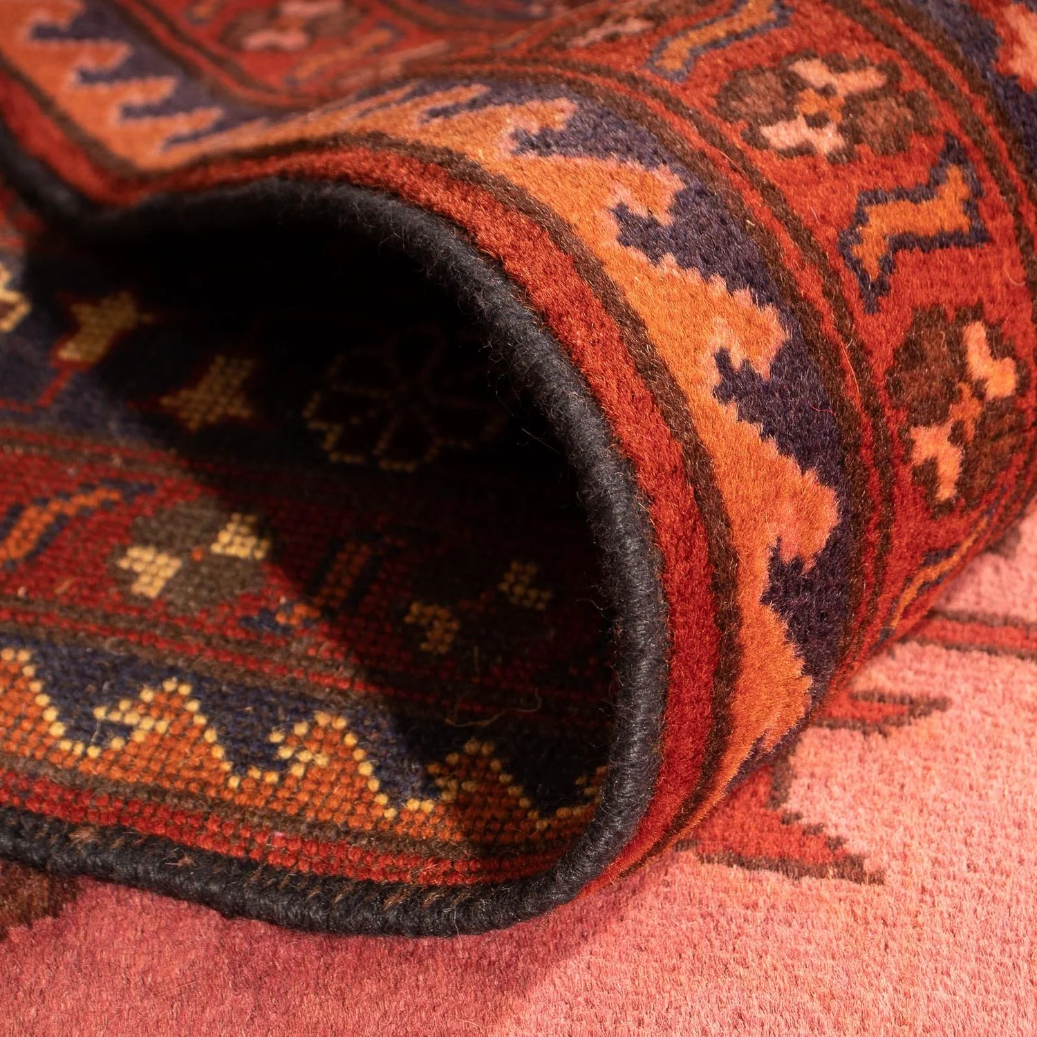 Orientteppich 396 x 306 cm - dunkelrot - Image 4