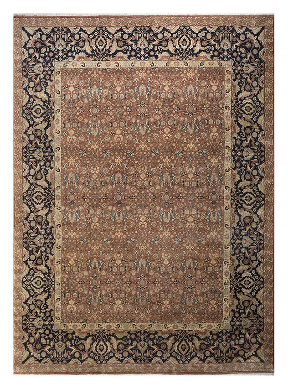 Orientteppich - 450 x 360 cm - braun