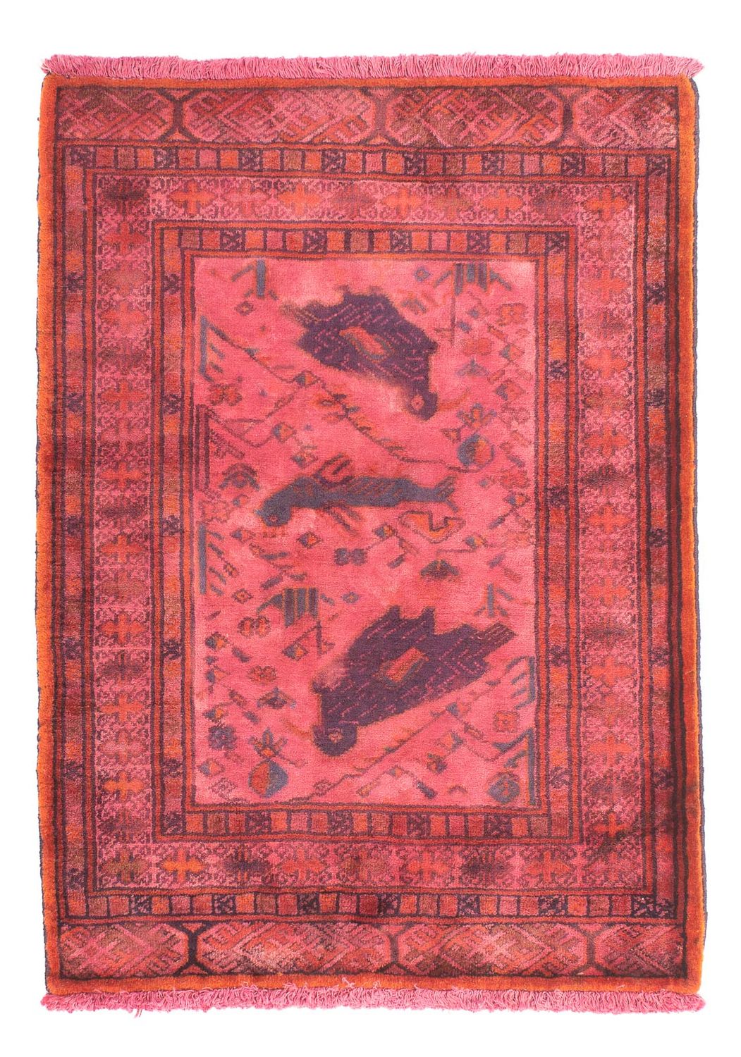 Turkaman Teppich 86x63cm - Orientteppich