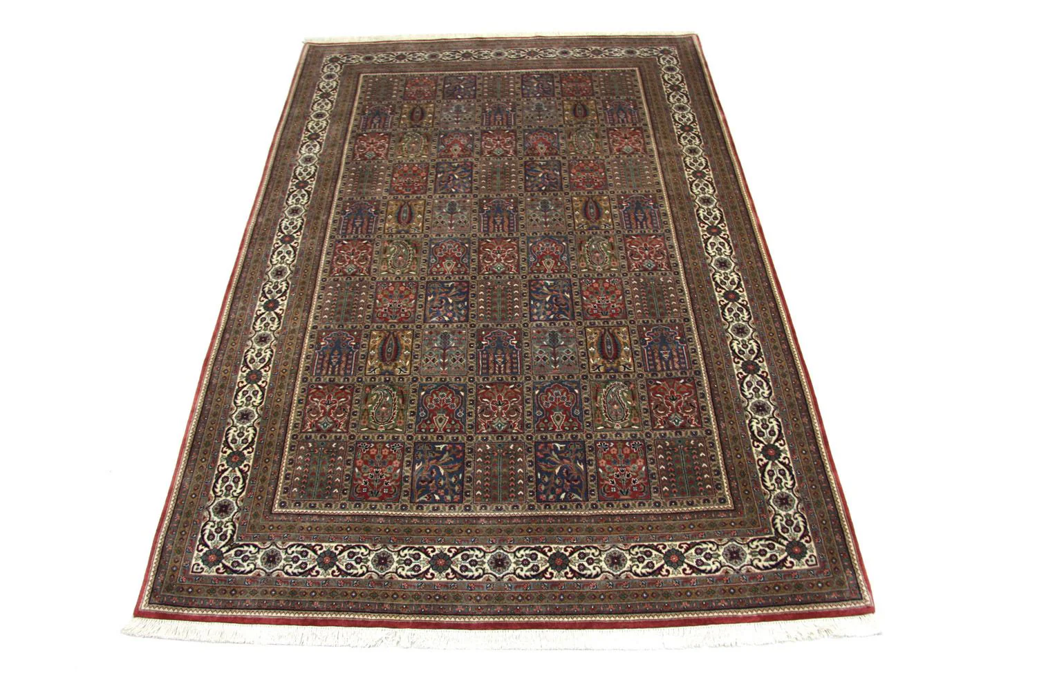 Orientteppich - Bidjar - Indus 296 x 199 cm - blau