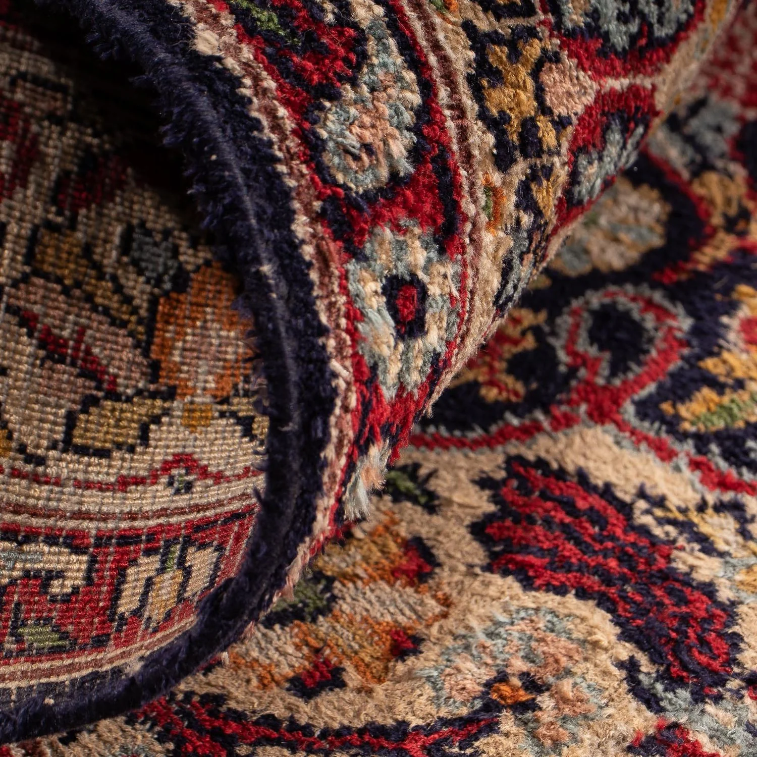 Orientteppich - Indus 123 x 81 cm - dunkelblau - Image 4