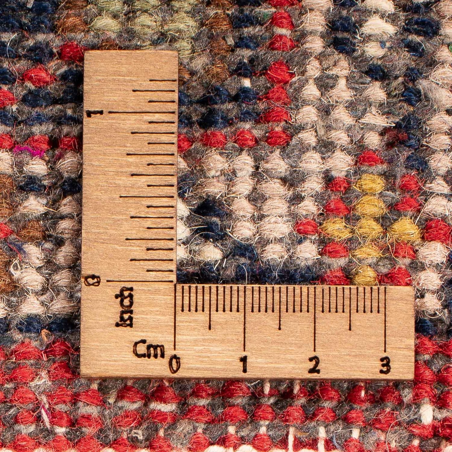Orientteppich - Indus 145 x 73 cm - dunkelrot - Image 6