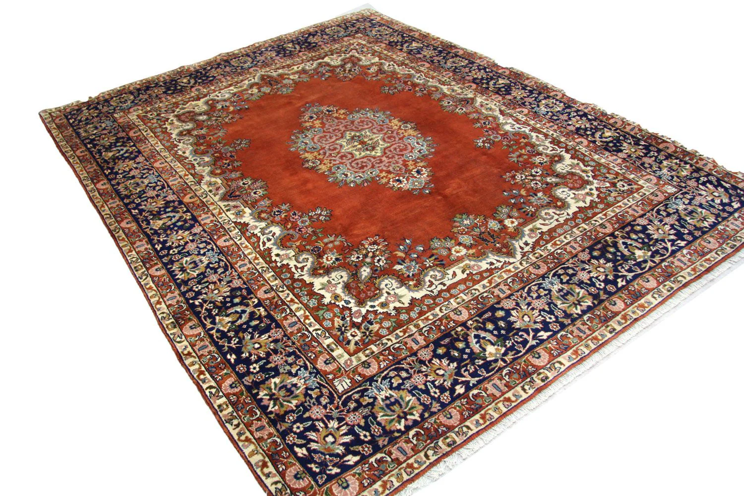 Orientteppich - Indus 302 x 240 cm - blau - Image 4