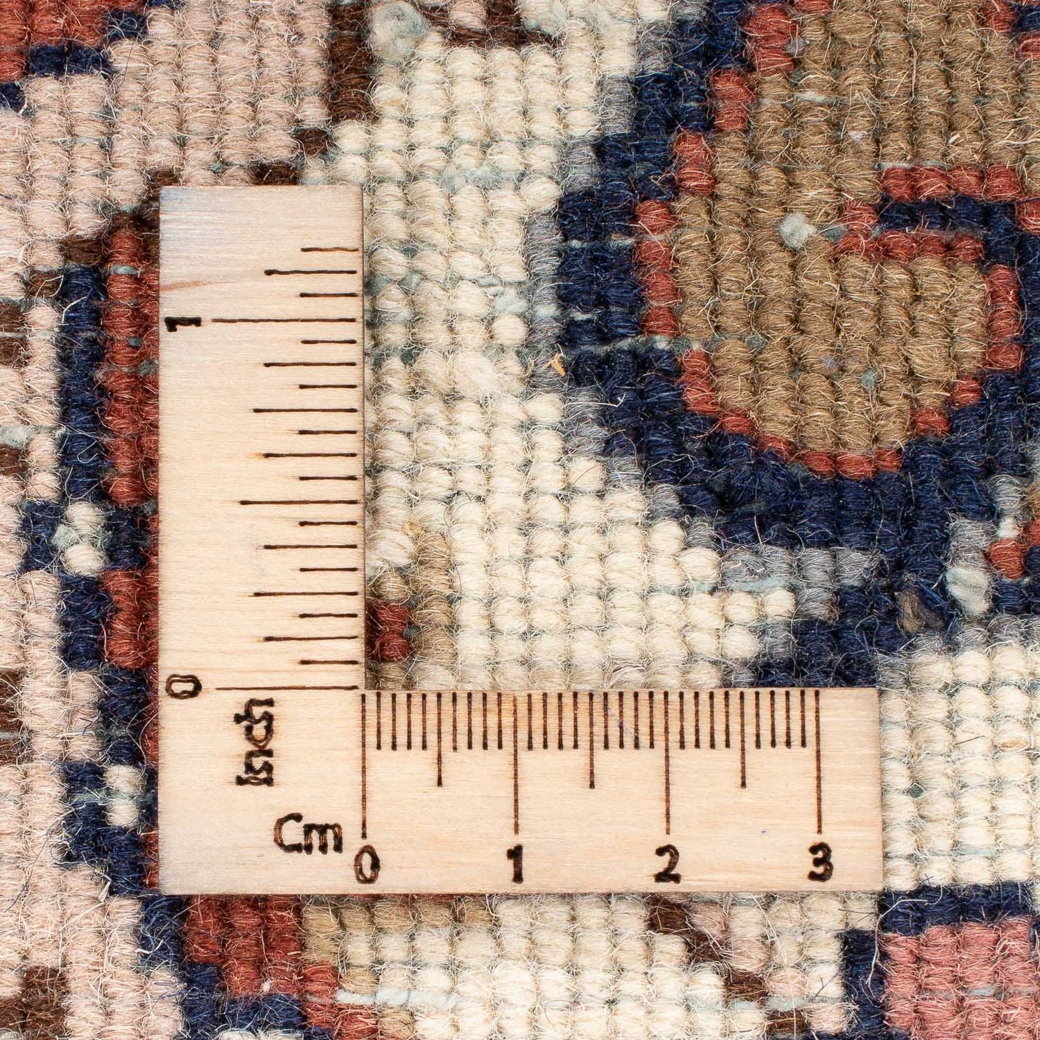 Orientteppich - Indus rund - 245 x 245 cm - lachs - Image 6