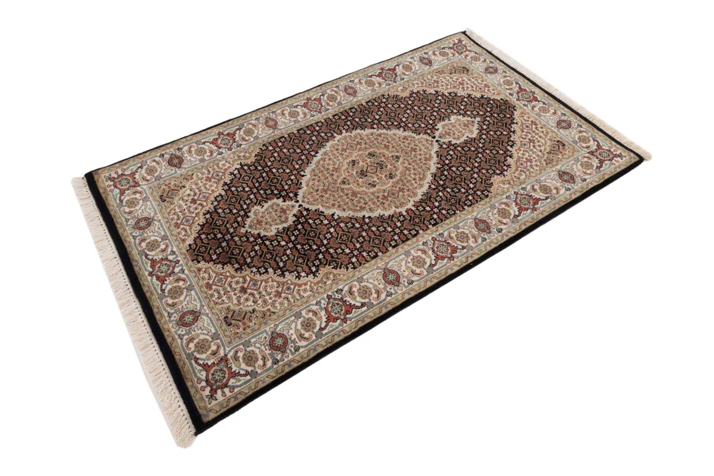Orientteppich - Täbriz - 155 x 95 cm - dunkelbeige - Image 3