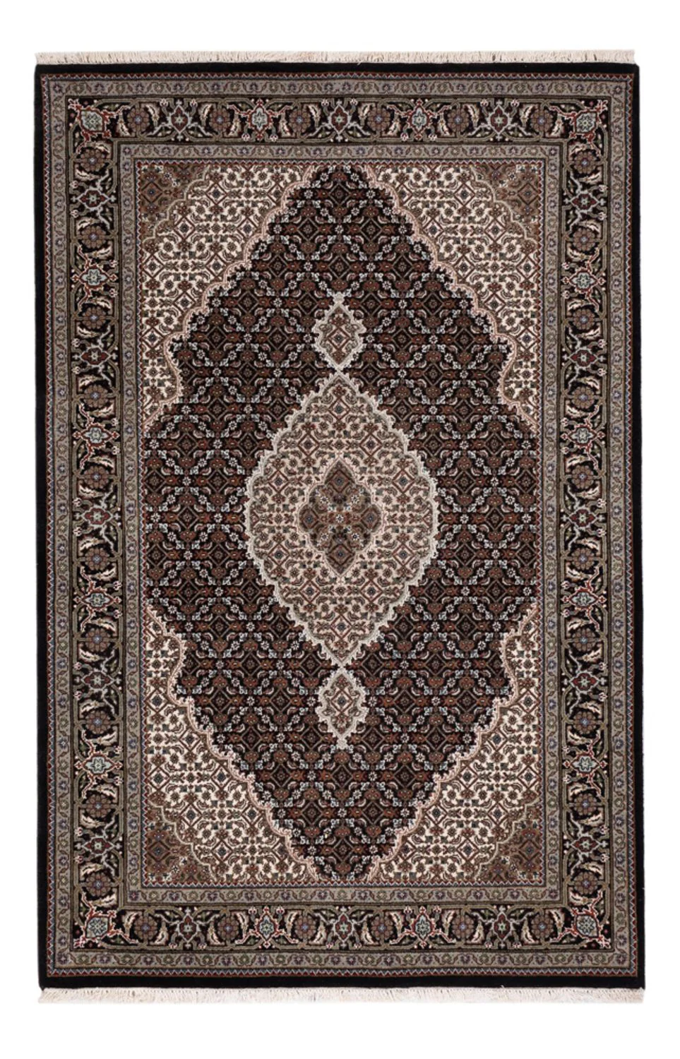 Indo Täbriz Teppich 184x120cm - Orientteppich