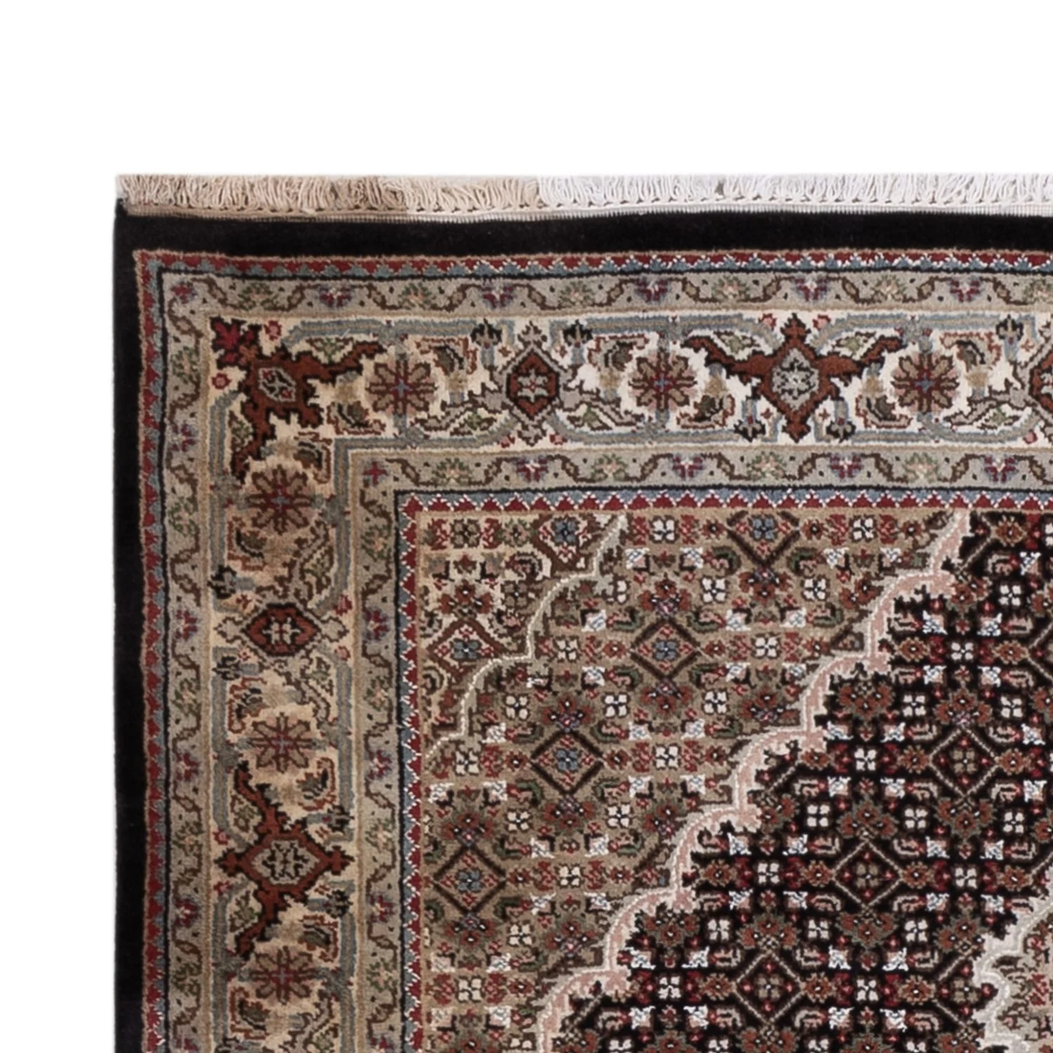 Indo Täbriz Teppich 184x127cm - Orientteppich - Image 3