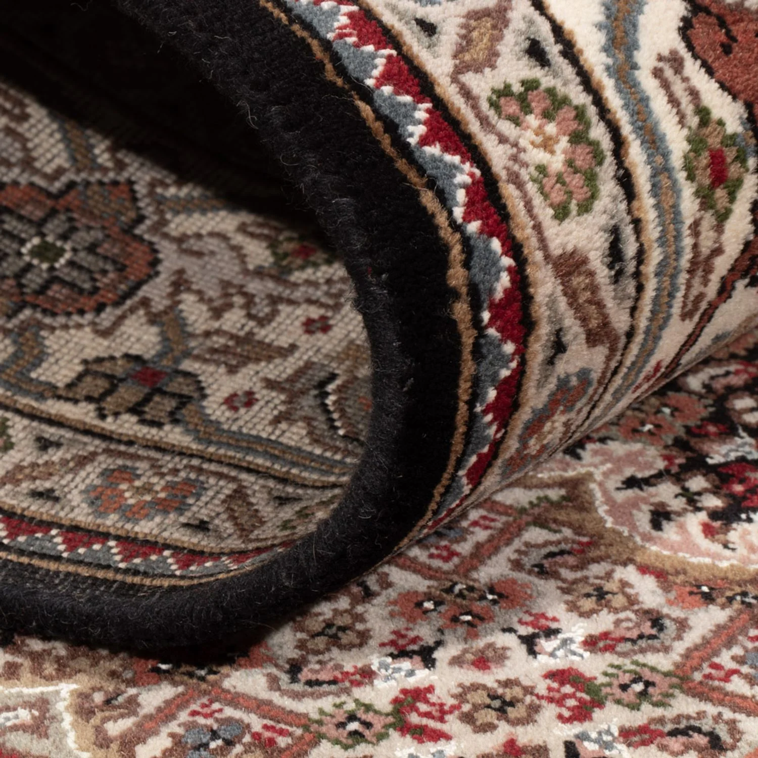 Indo Täbriz Teppich 196x141cm - Orientteppich - Image 4