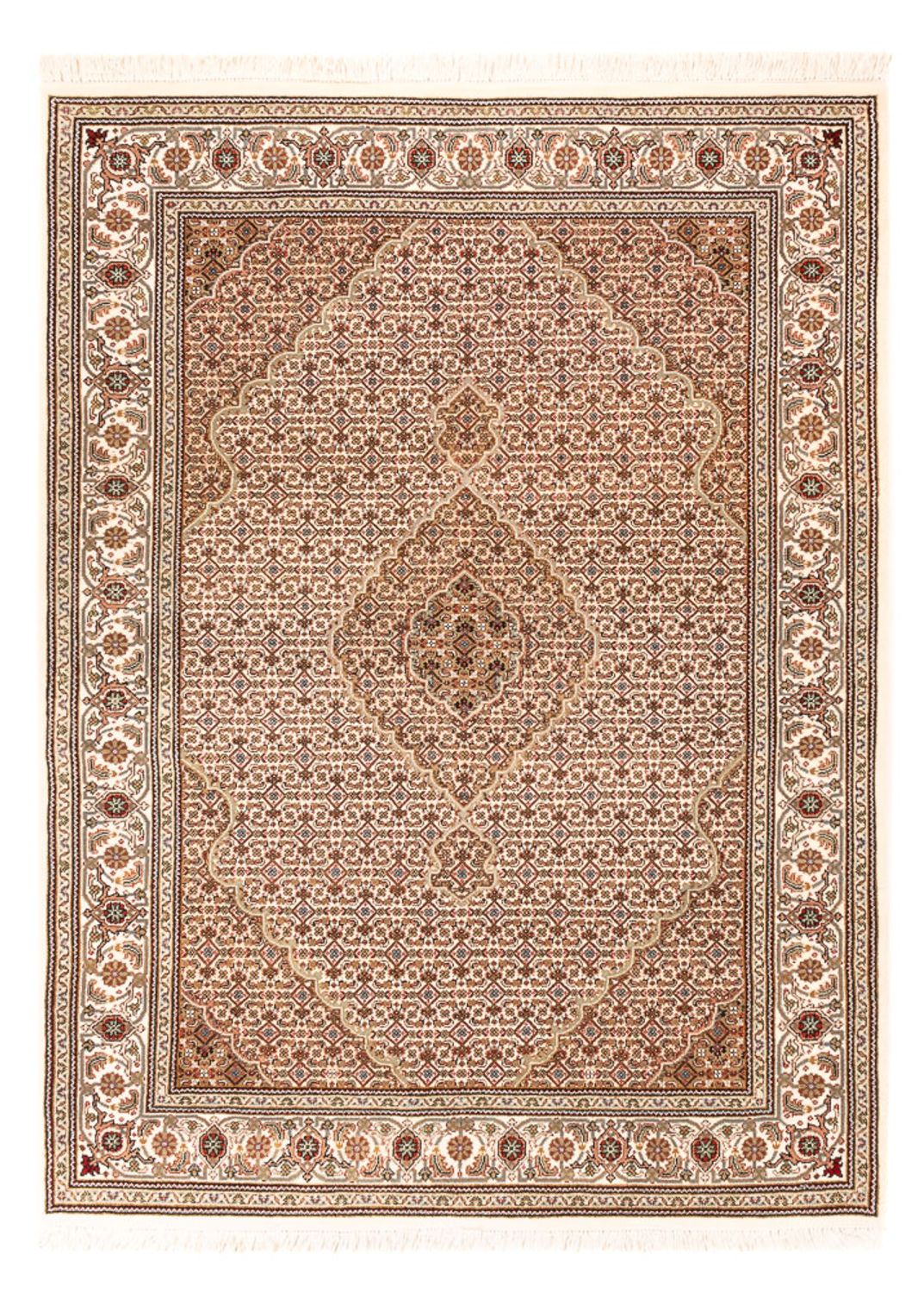 Indo Täbriz Teppich 200x150cm - Orientteppich