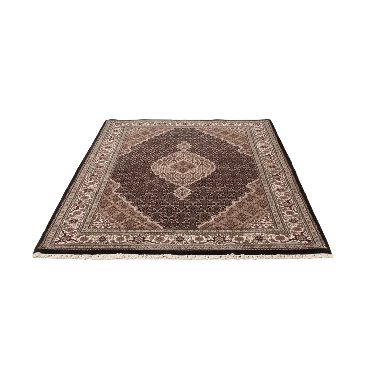 Indo Täbriz Teppich 204x141cm - Orientteppich - Image 5