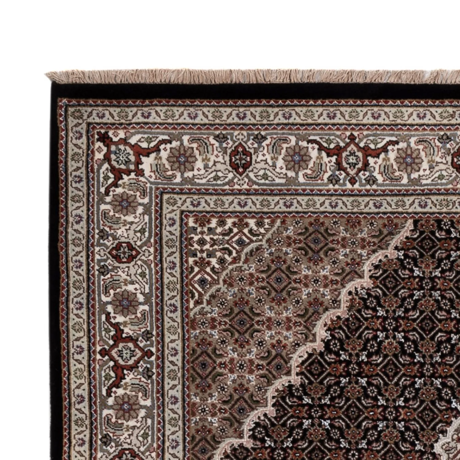 Indo Täbriz Teppich 204x142cm - Orientteppich - Image 3