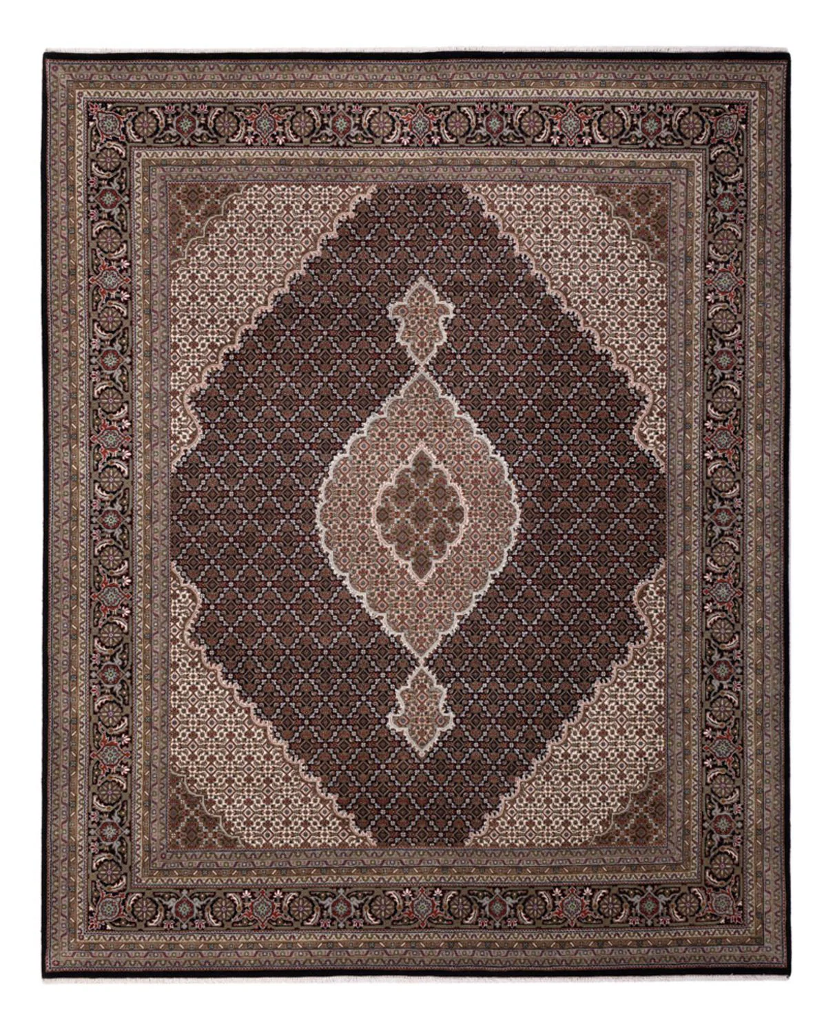 Indo Täbriz Teppich 305x250cm - Orientteppich