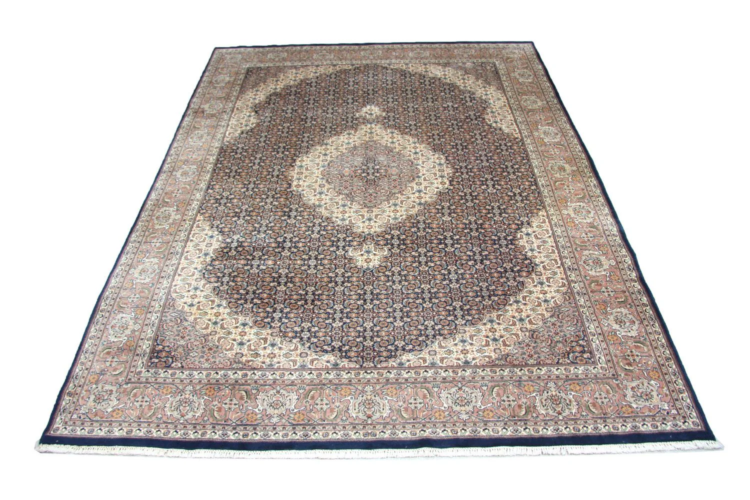 Orientteppich - Täbriz 390 x 290 cm - blau