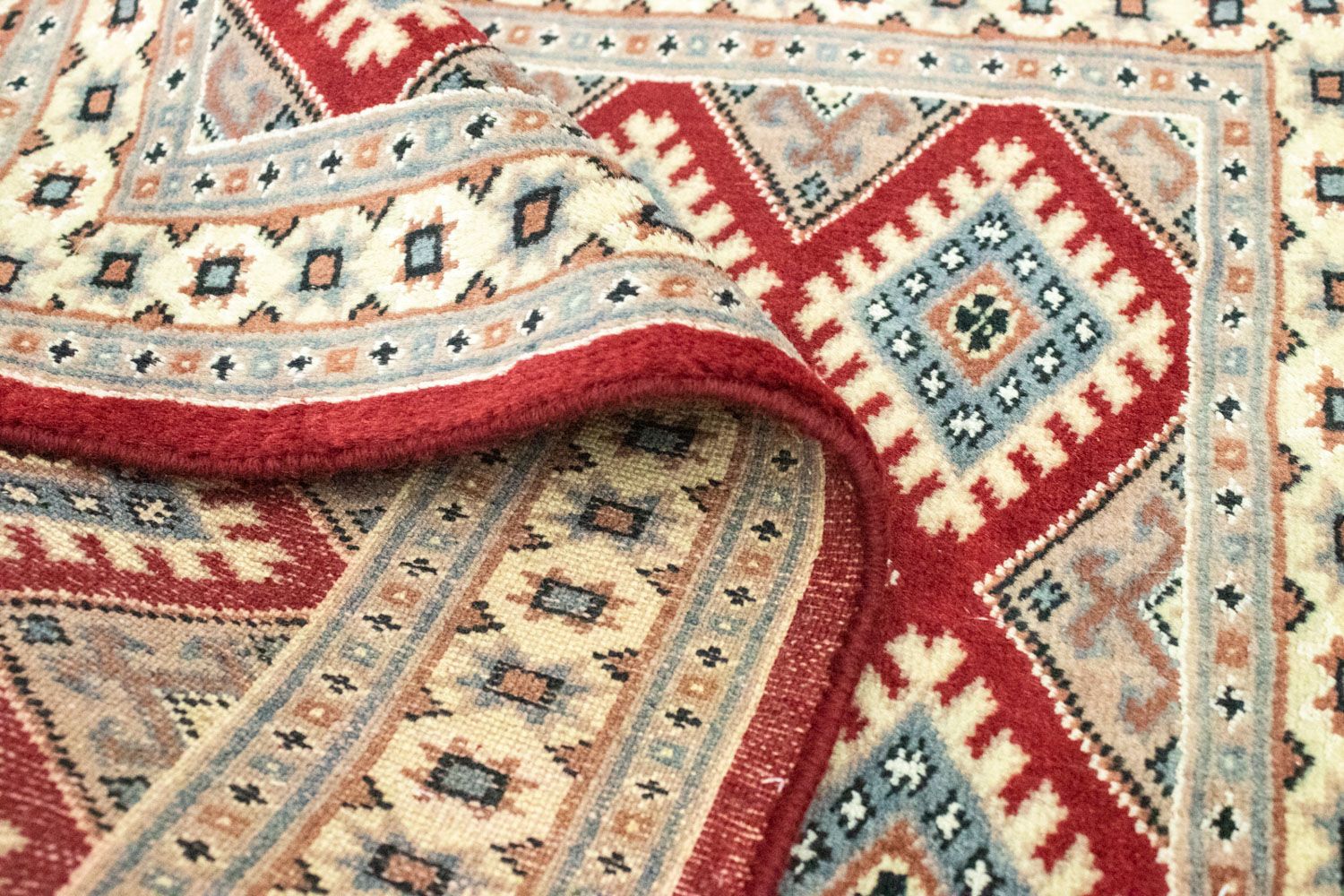 Pakistan Teppich 91 x 62 cm Fußmatte - Image 3