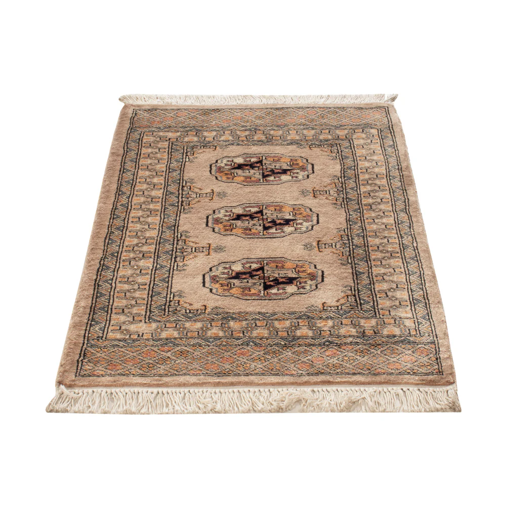 Pakistan Teppich - 94 x 64 cm - hellbraun - Image 5