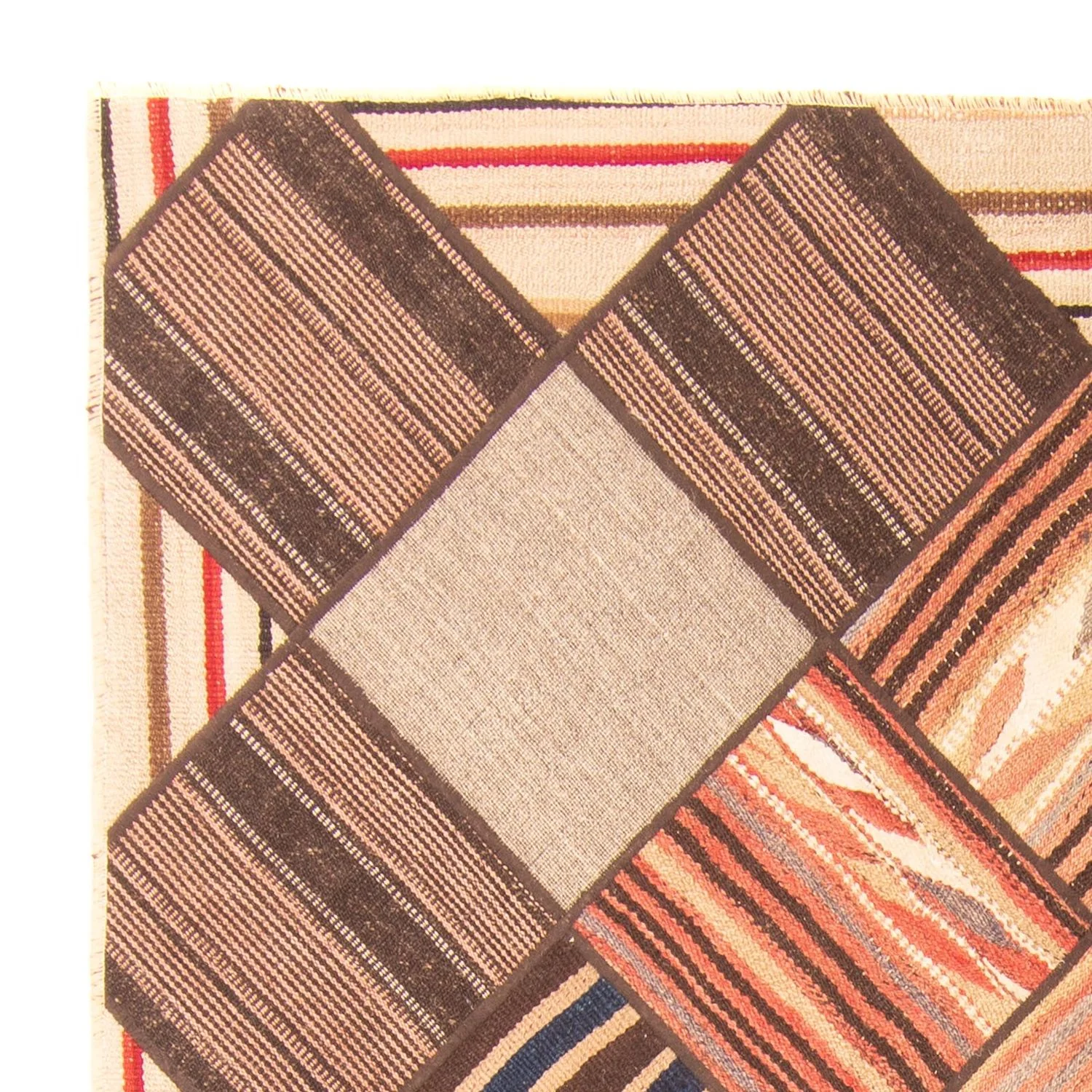 Patchwork Teppich 200 x 150 cm - mehrfarbig - Image 3