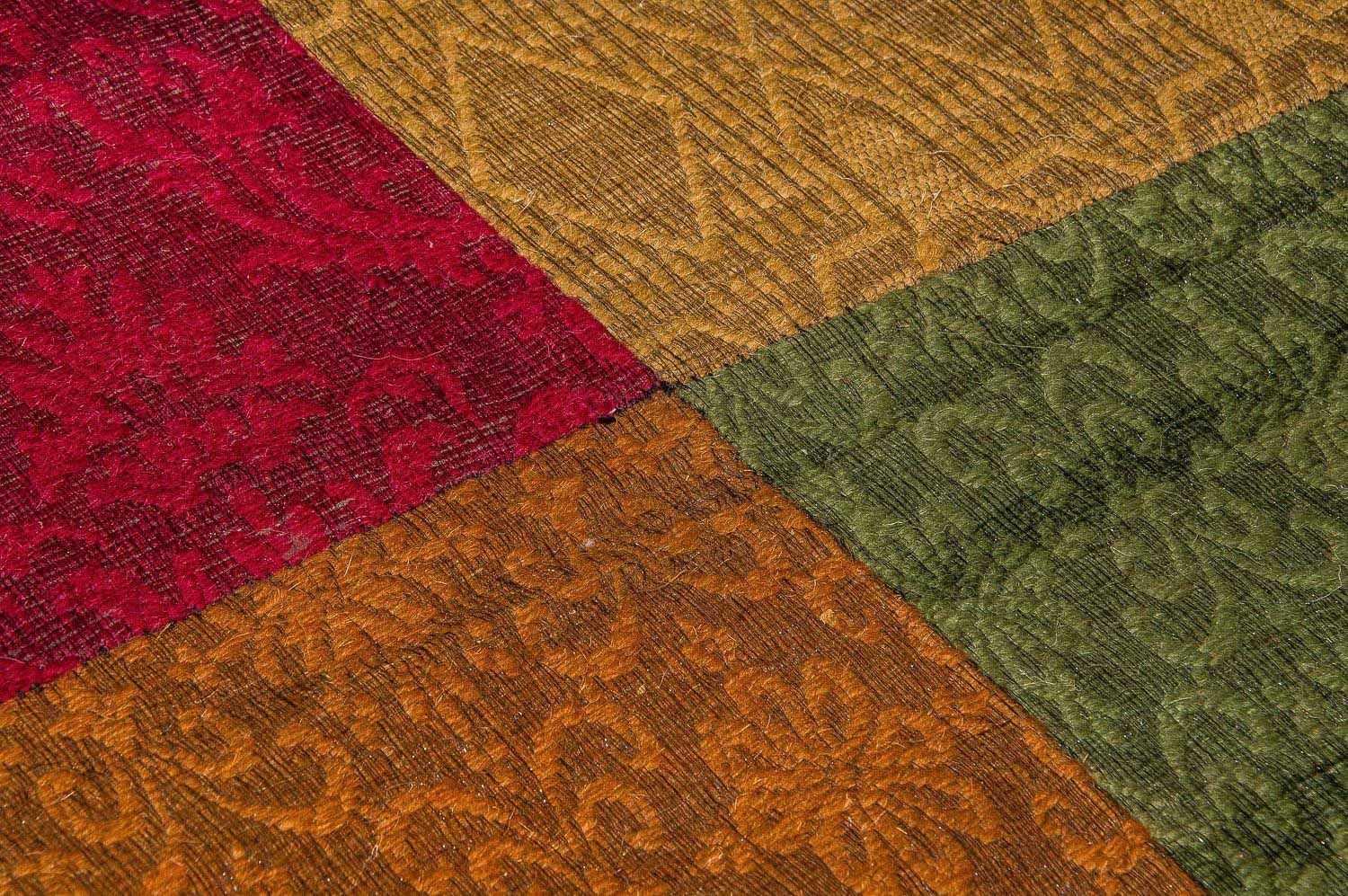 Patchwork Teppich 300 x 200 cm Teppich Wohnzimmer - Image 3