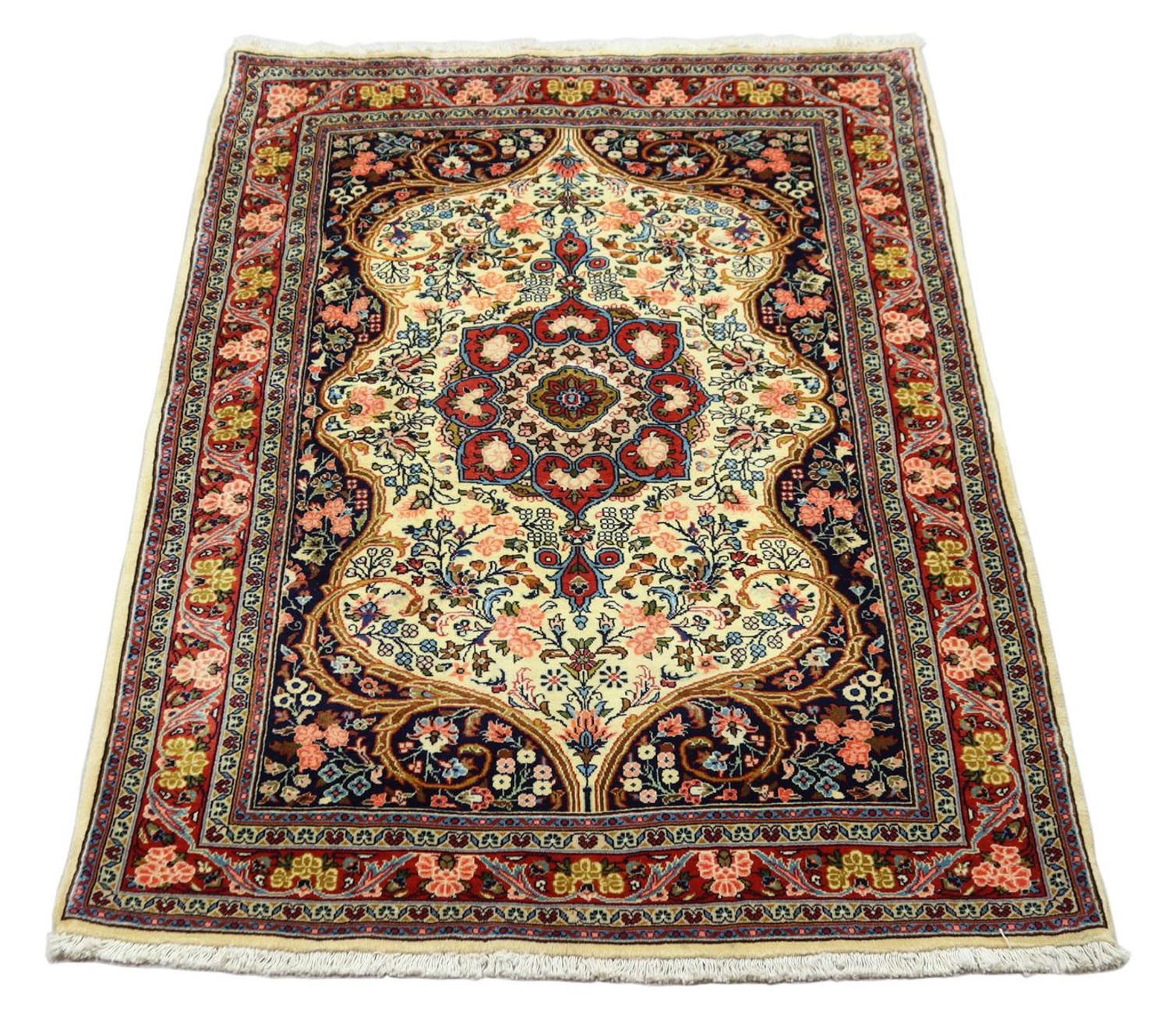 Perserteppich - Bidjar 160 x 107 cm - beige