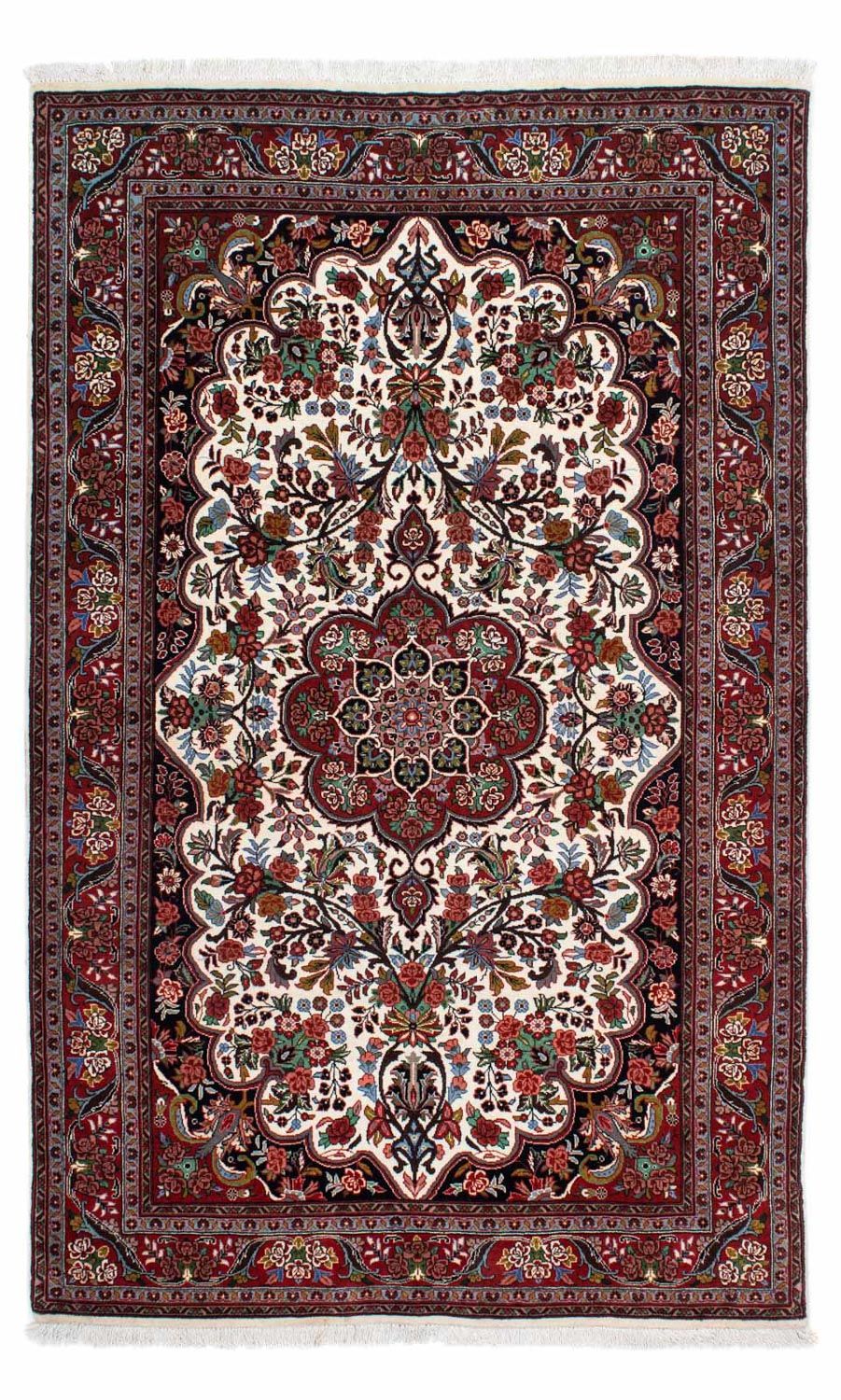 Perserteppich - Bidjar 210 x 131 cm - beige