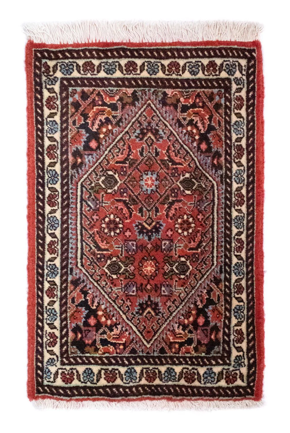 Perserteppich - Bidjar 60 x 40 cm - rot