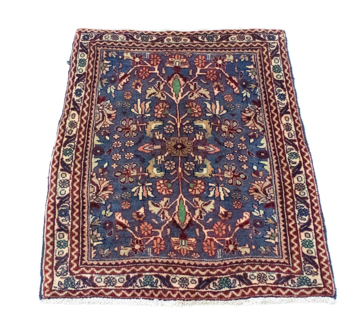 Perserteppich - Bidjar 84 x 63 cm - blau - Image 4