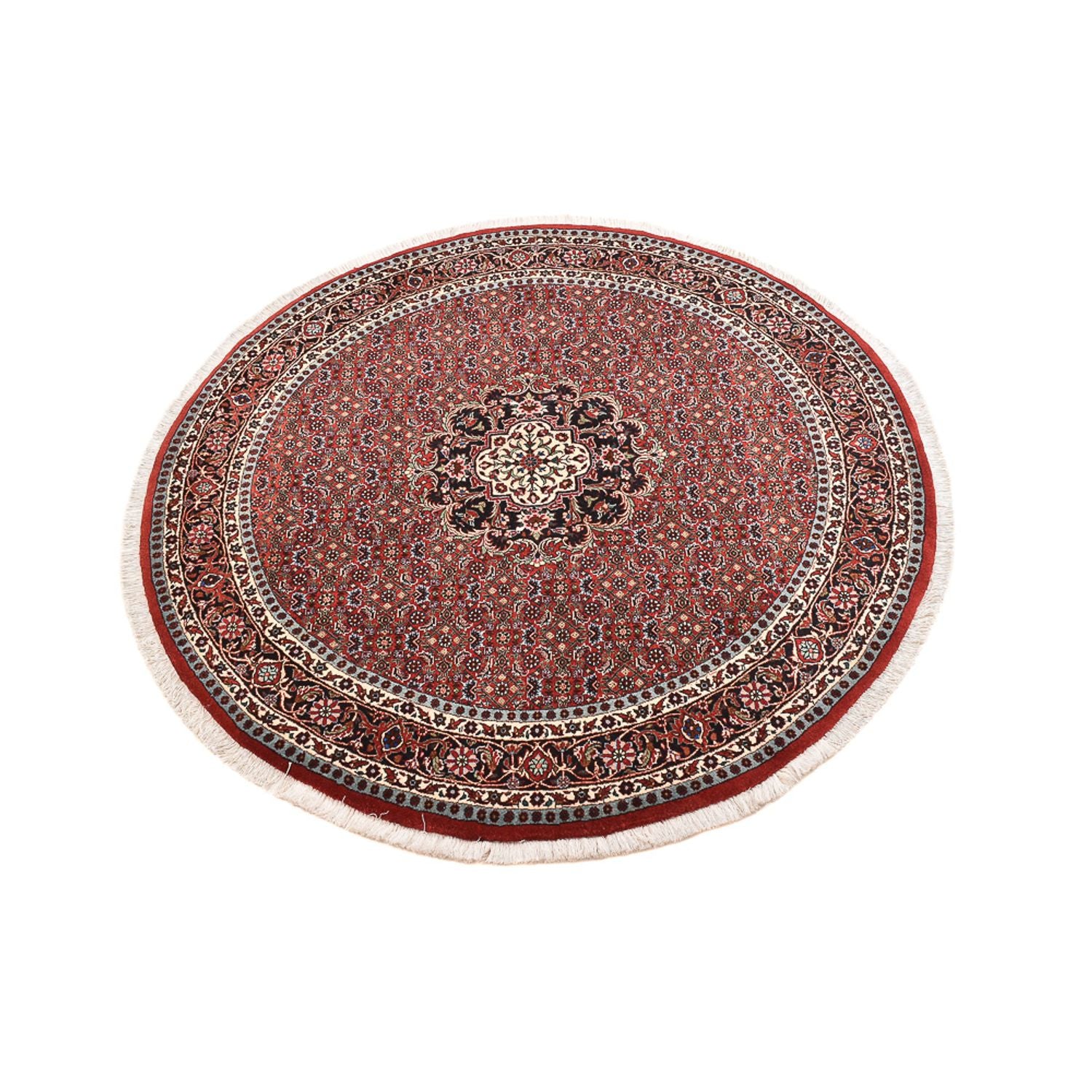Perserteppich - Bidjar rund  - 150 x 150 cm - dunkelrot - Image 5