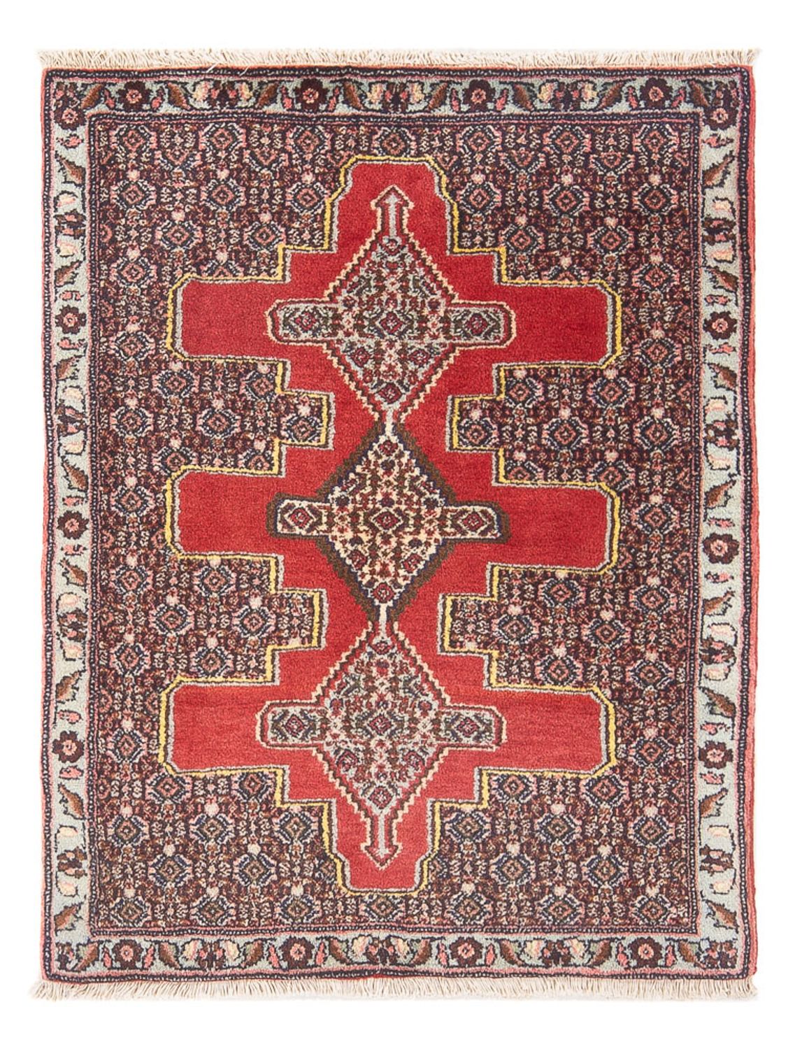 Senneh Teppich 103x73cm - Perserteppich