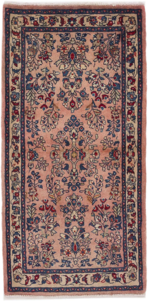 Perserteppich - Classic - 135 x 70 cm - hellrot