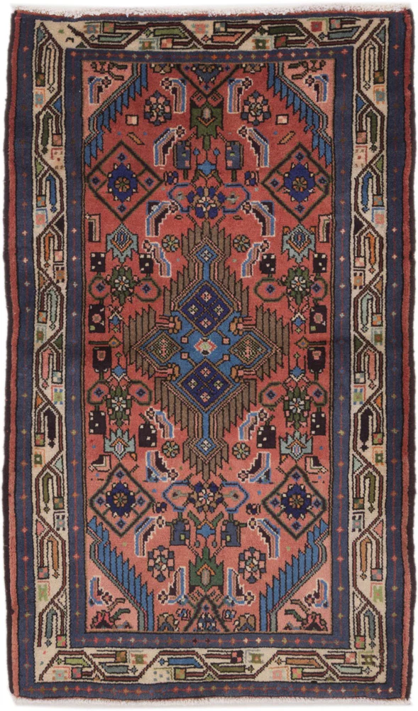 Perserteppich - Classic - 138 x 80 cm - hellrot