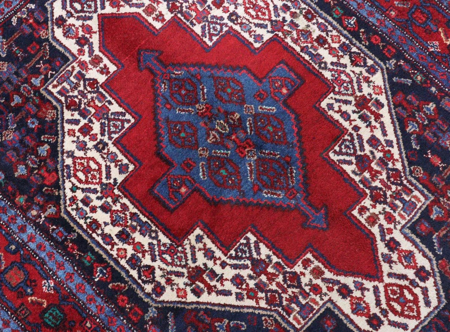 Perserteppich - Classic 150 x 116 cm - dunkelblau - Image 2