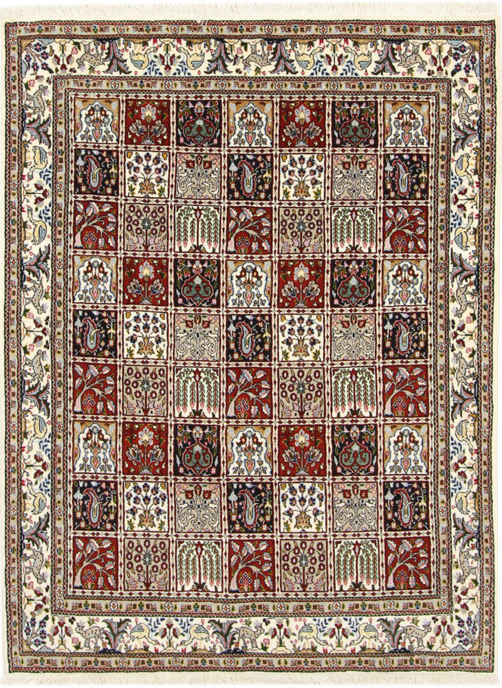 Perserteppich - Classic - 194 x 145 cm - dunkelbeige